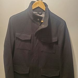 Kenneth Cole Reaction Wool Pea Coat Size Men's Medium